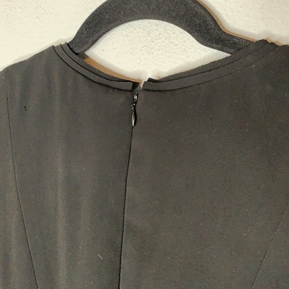 Rag & Bone black orange stitch dress 2 - Picture 8 of 9